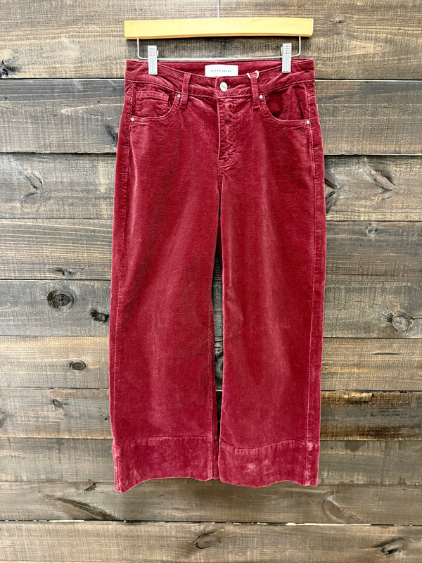 Risen- Silverton Wine Corduroy Pants