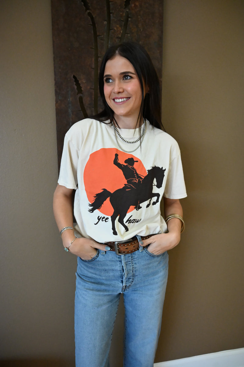 All Us- Yeehaw Sun Tee