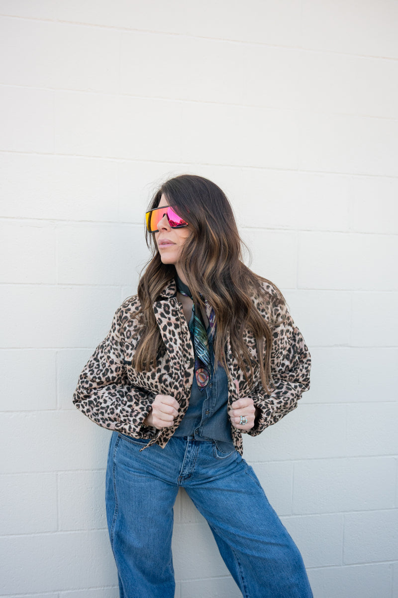 Tolani- Lissandra Leopard Jacket