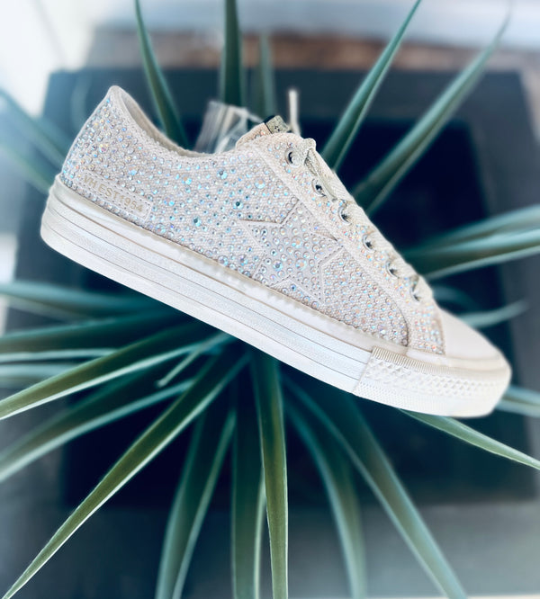 Vintage Havana- Starburst Rhinestone Sneakers