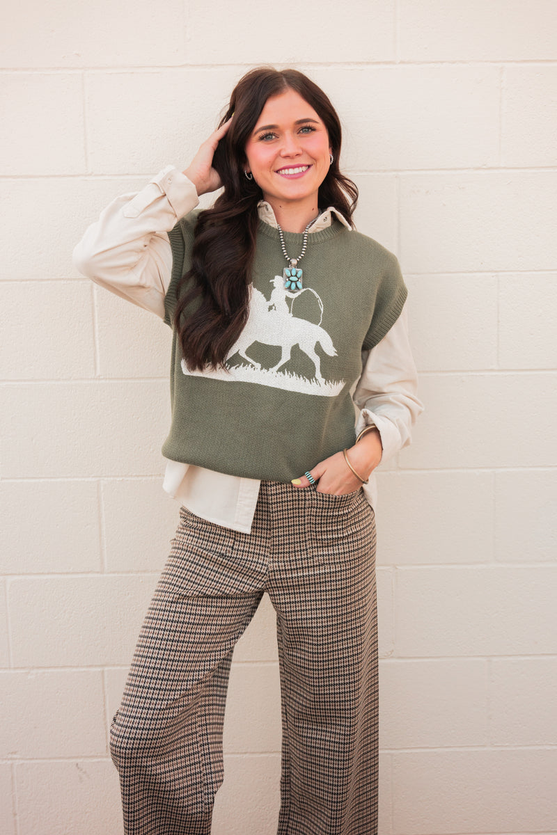 Check It Out Plaid Pants