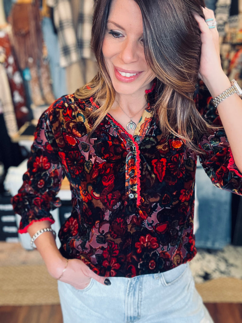 Another Love- Imani Harvest Oasis Blouse