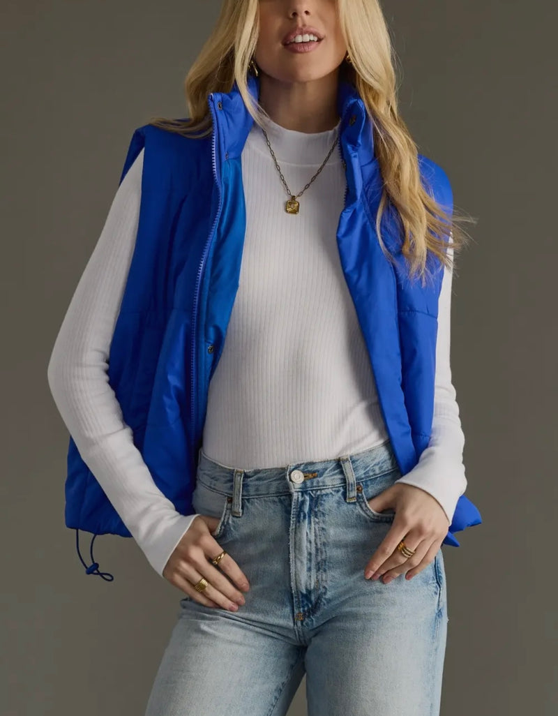 Royal Puffer Blue Vest
