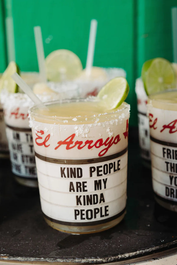 El Arroyo- Set of 4 Acrylic Cups Best Friends