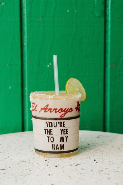 El Arroyo- Set of 4 Acrylic Cups Best Friends