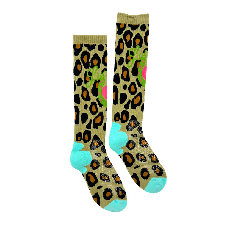 Lucky Chuck- Lucky Leopard Socks
