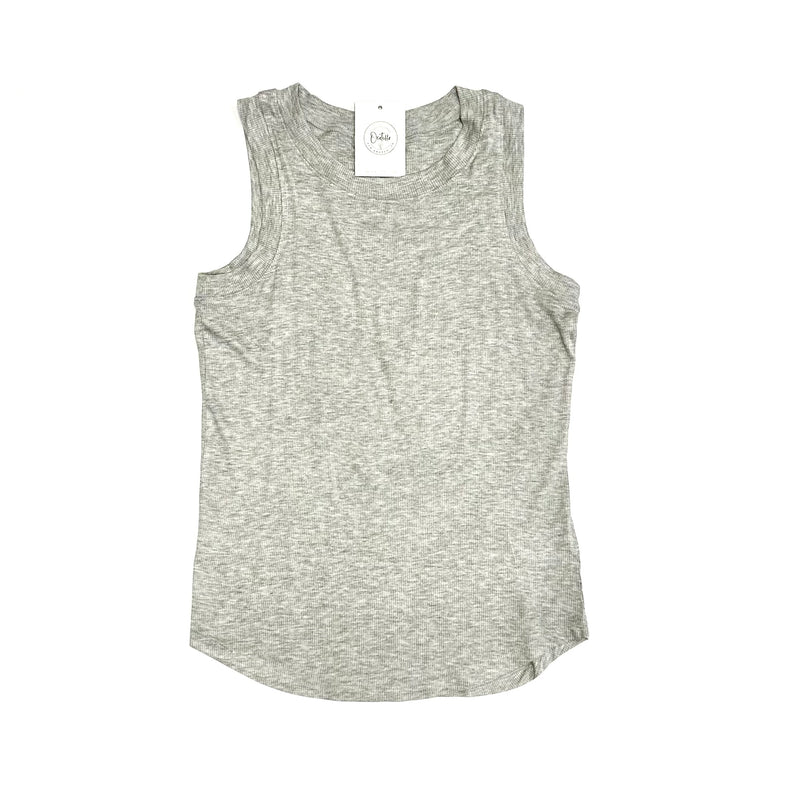 Another Love- Cleo Tank Heather Grey