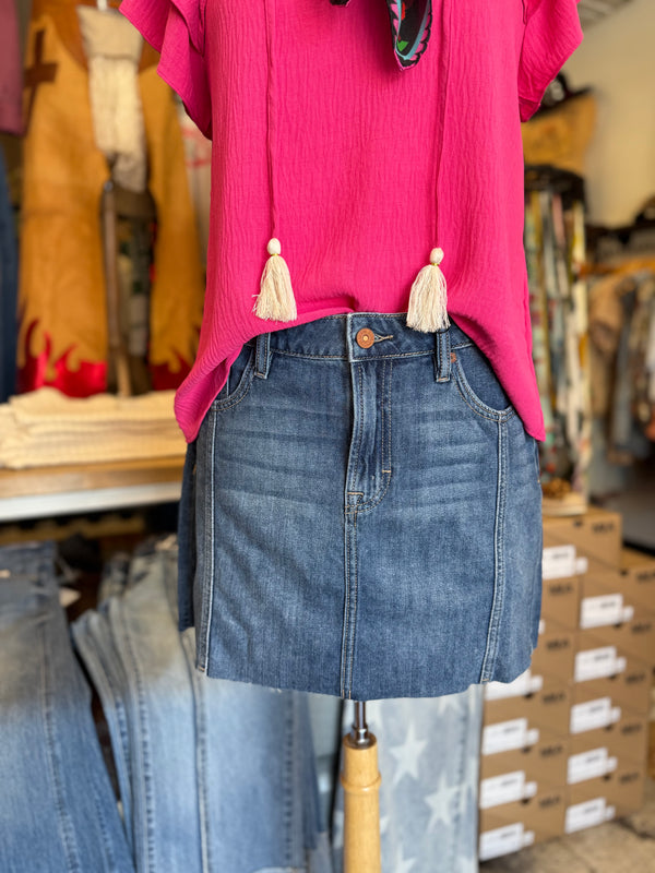Hidden- High Rise Mini Skirt