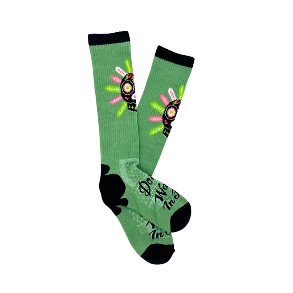 Lucky Chuck-Don't Walk in Fear Performance Socks