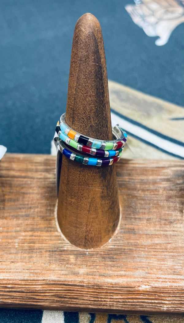 Multi Color Stacker Rings