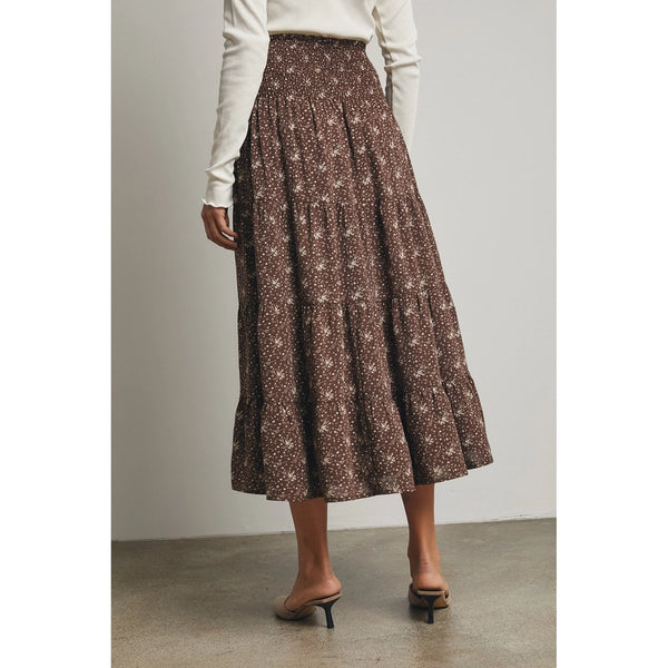 Meredith Floral Midi Skirt