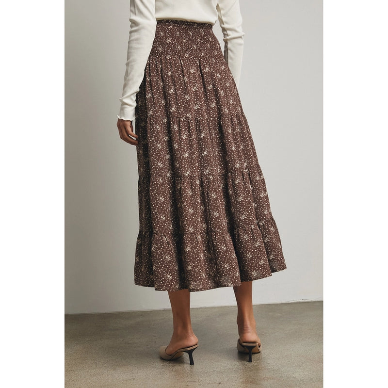 Meredith Floral Midi Skirt