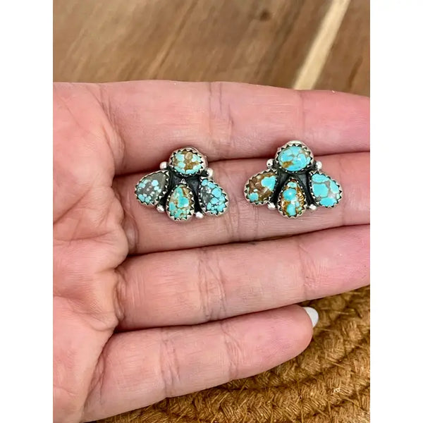 Sterling Silver Mini Backroad Studs