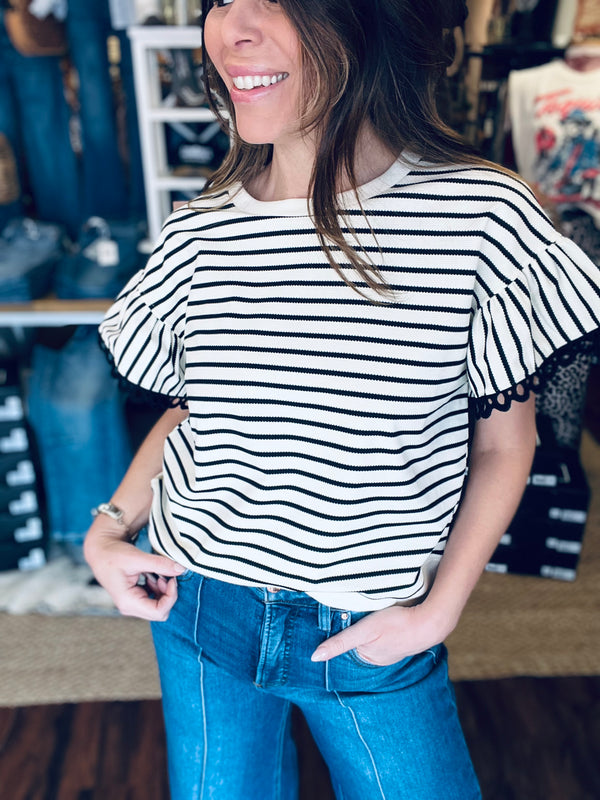 Georgia Stripe Top