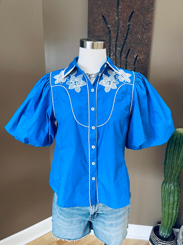 Wynn Embroidered Top