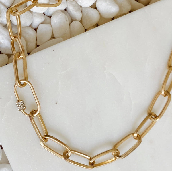EY-Unique Chain Link Necklace