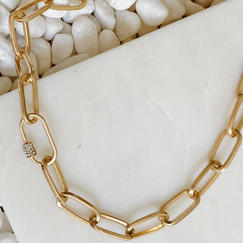 EY-Unique Chain Link Necklace