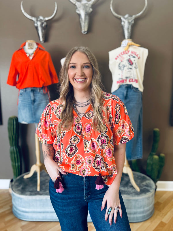 Zoe Tassel Top