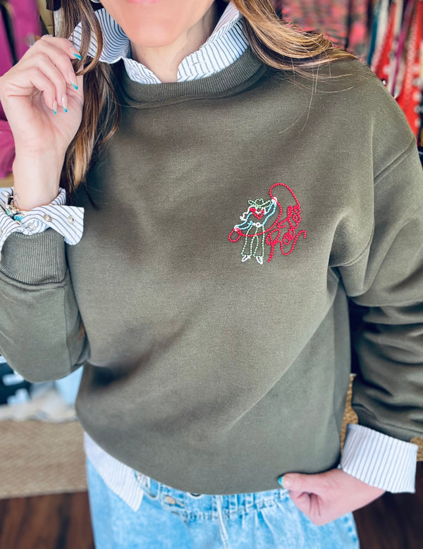 Rodeo Rita Stitched Sweatshirt