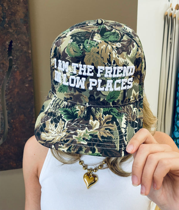 Friend In Low Places Camo Cap