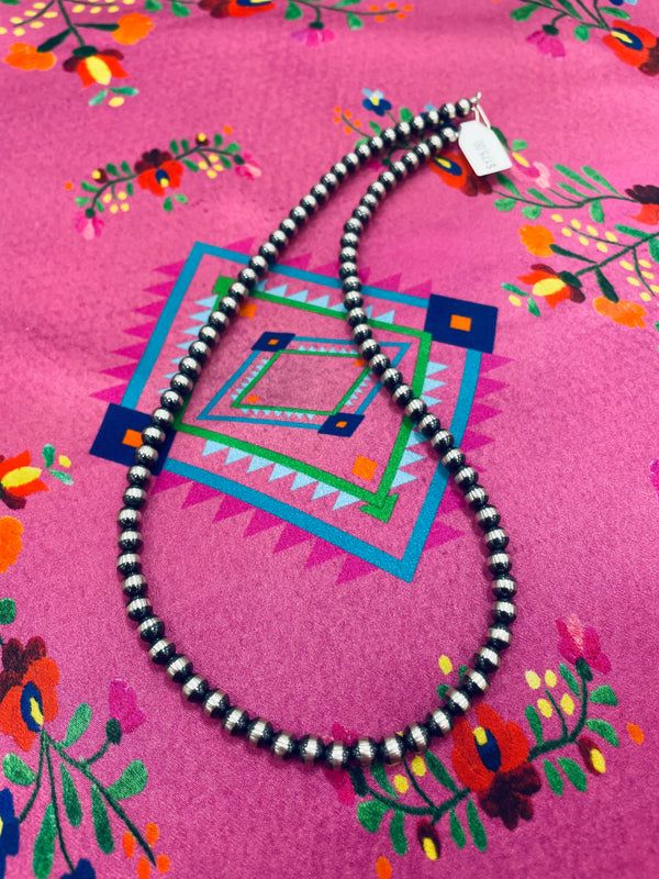 Navajo Pearls 6mm 20" Strand