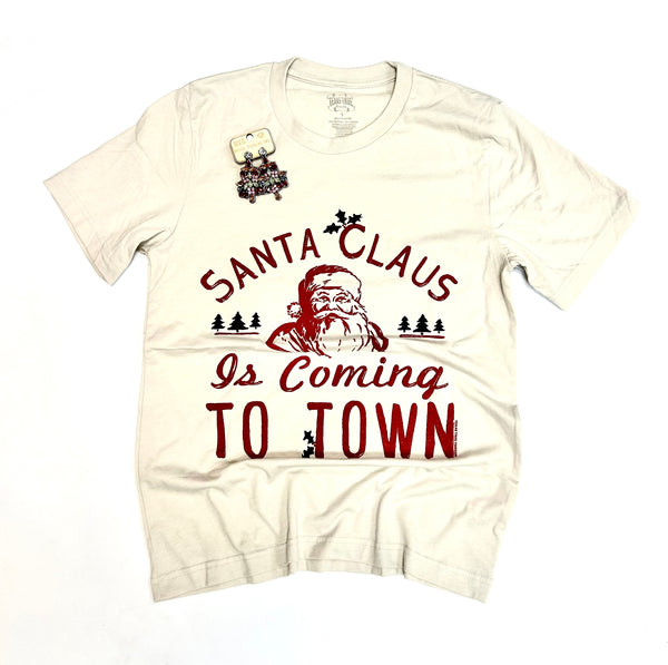 Santa Claus Is Coming To Town Tee
