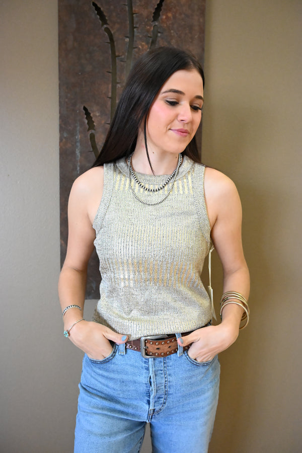 Another Love- Pamela Gold Foil Top