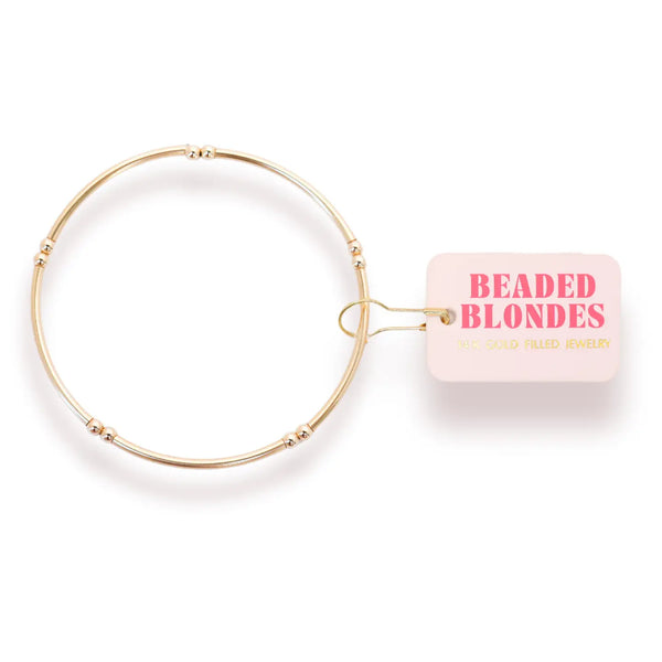 Beaded Blondes- Mollie Bar Bracelet