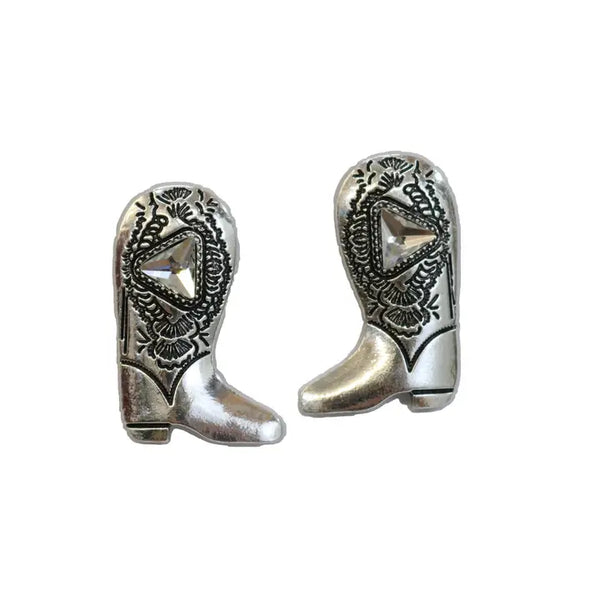 West & Co- Cowboy Boot Post Earrings