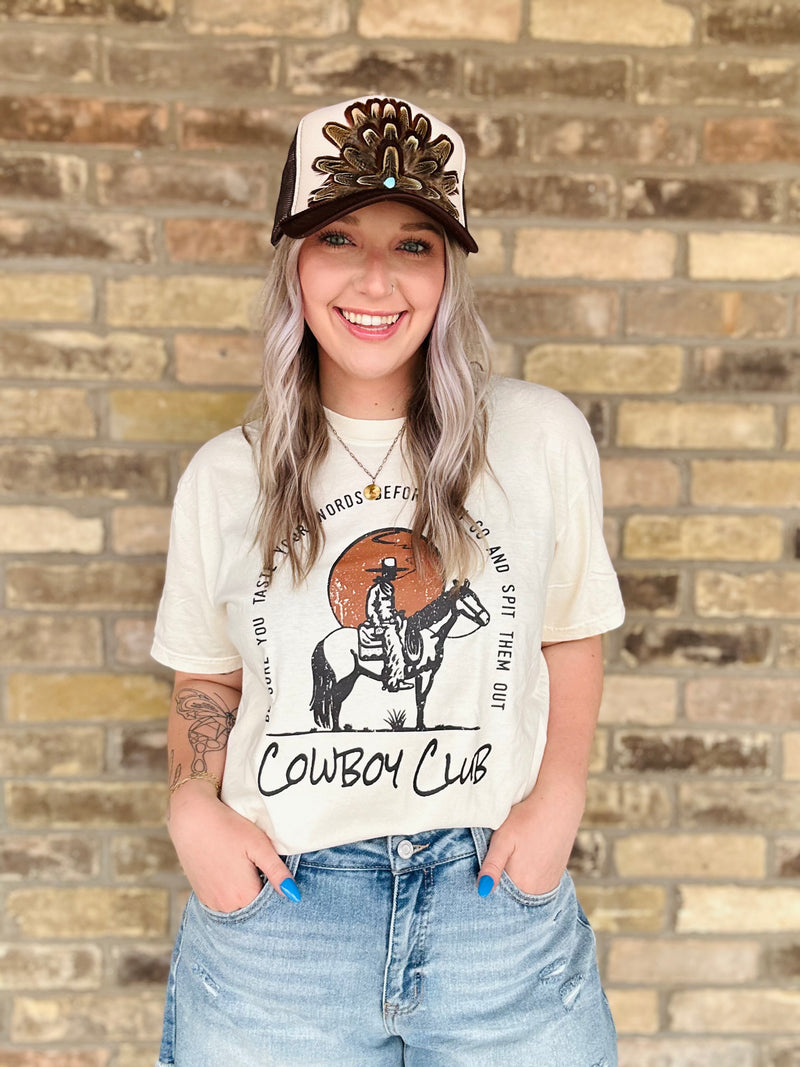 Cowboy Club Tee