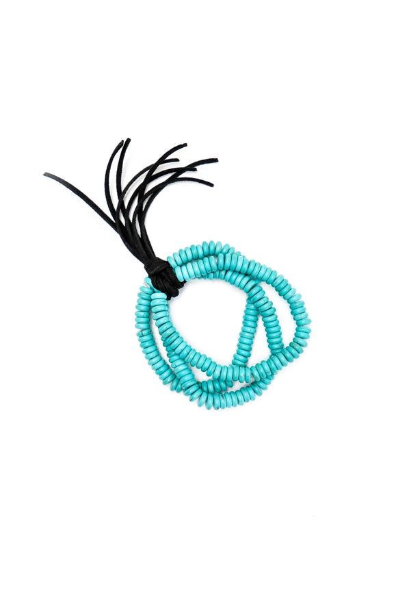 West & Co. 3 Strand Turquoise Beaded Bracelet