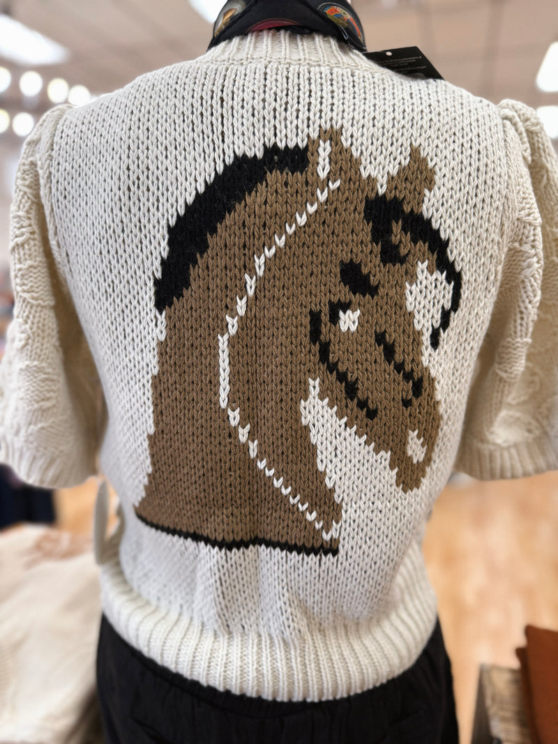 Cowgirl Chic Knit Top