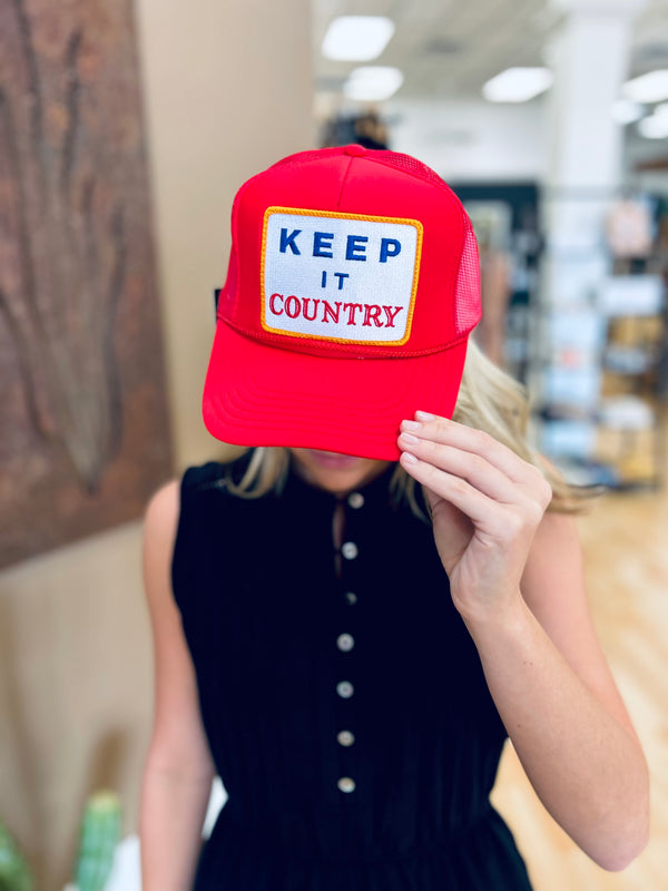 Keep It Country Trucker Hat