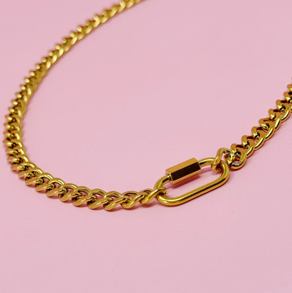 EY-Golden Luxe Chain Necklace