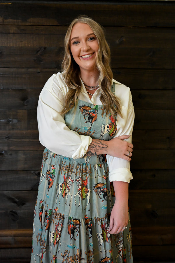 Howdy Overall Dress