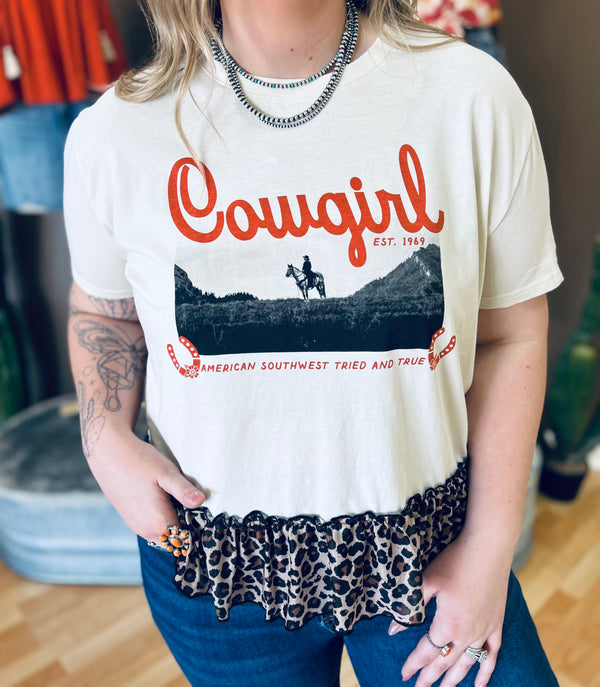 Wild Cowgirl Western Tee