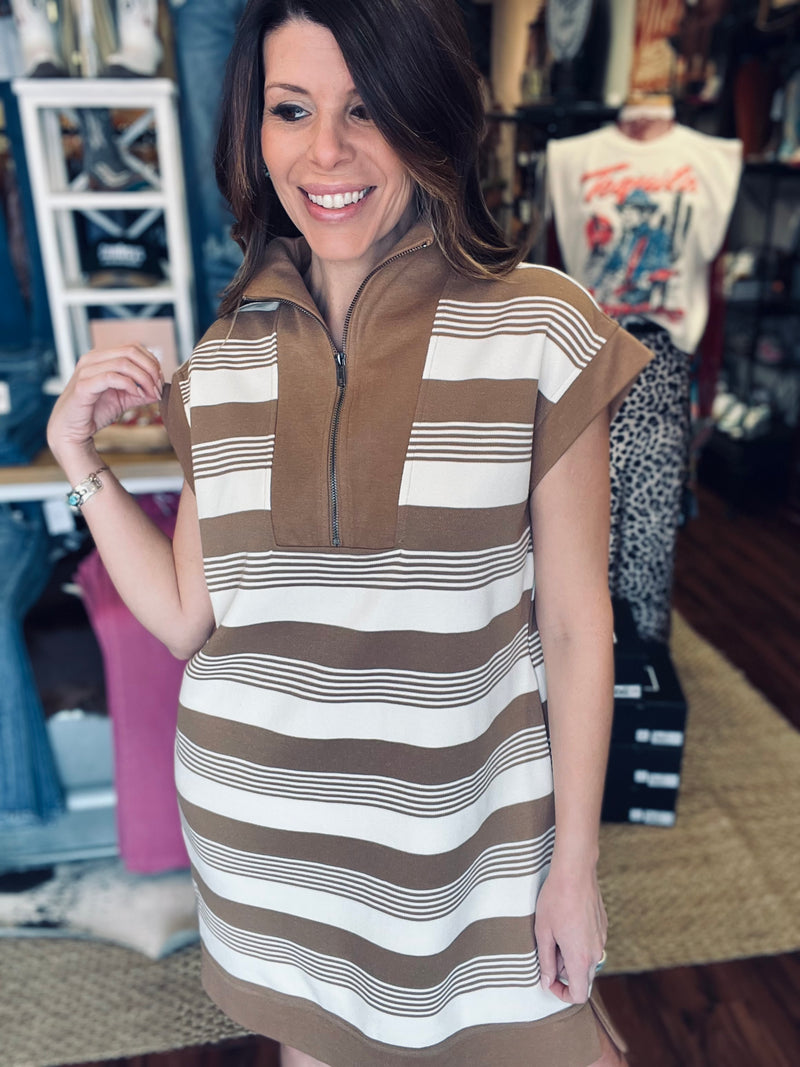 The Brenham Stripe Dress