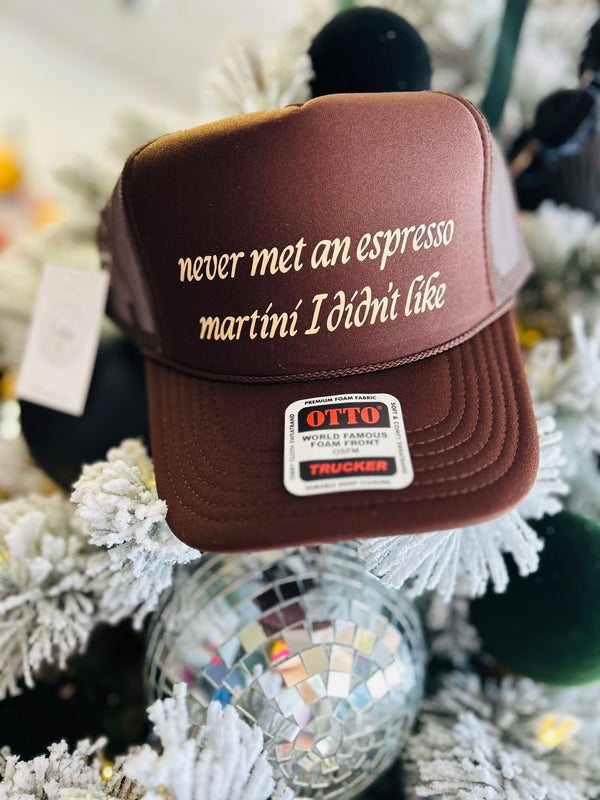 Espresso Martini Trucker Hat