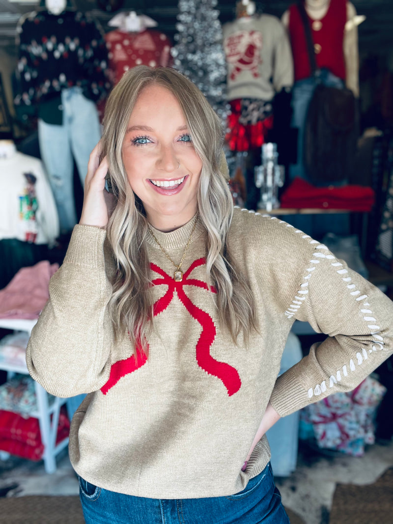 Tie The Knot Sweater