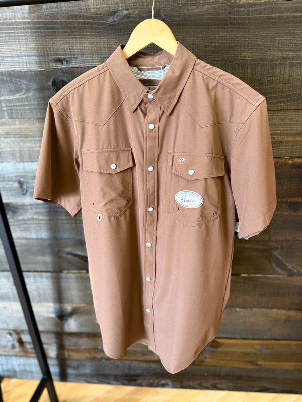 HornKnot- Performance Shirt- Brown