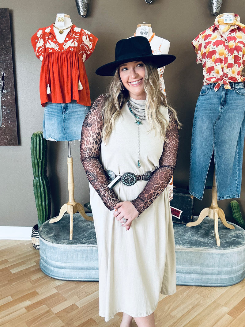 Jenny Jersey Midi Dress