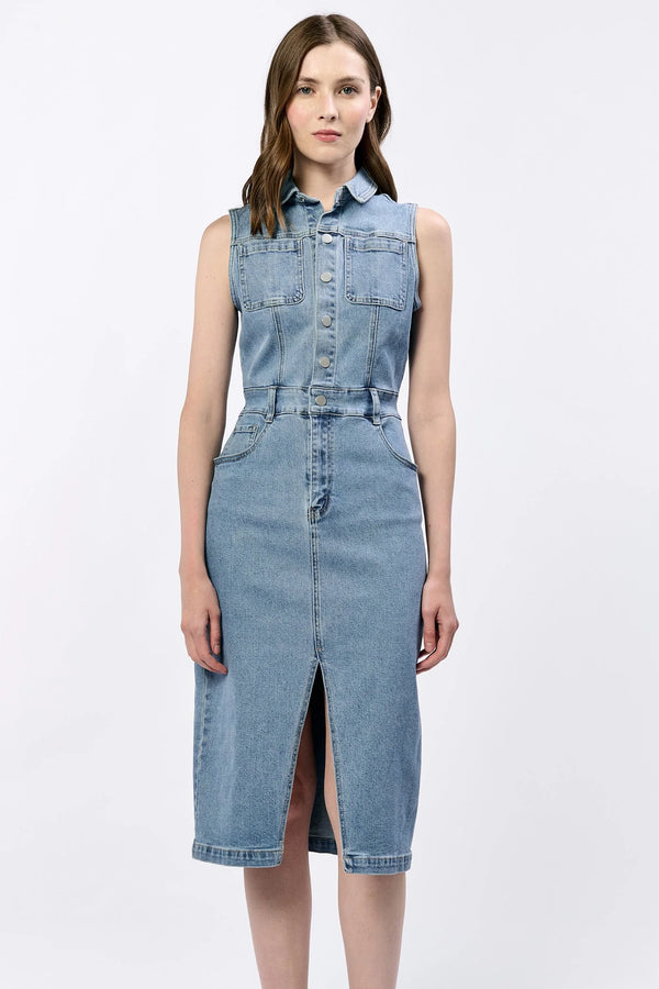 Dear John- Trish Denim Dress Oasis