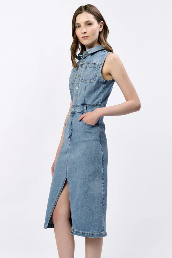 Dear John- Trish Denim Dress Oasis