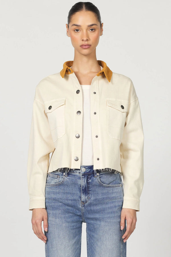 Dear John- Gina Cropped Denim Jacket
