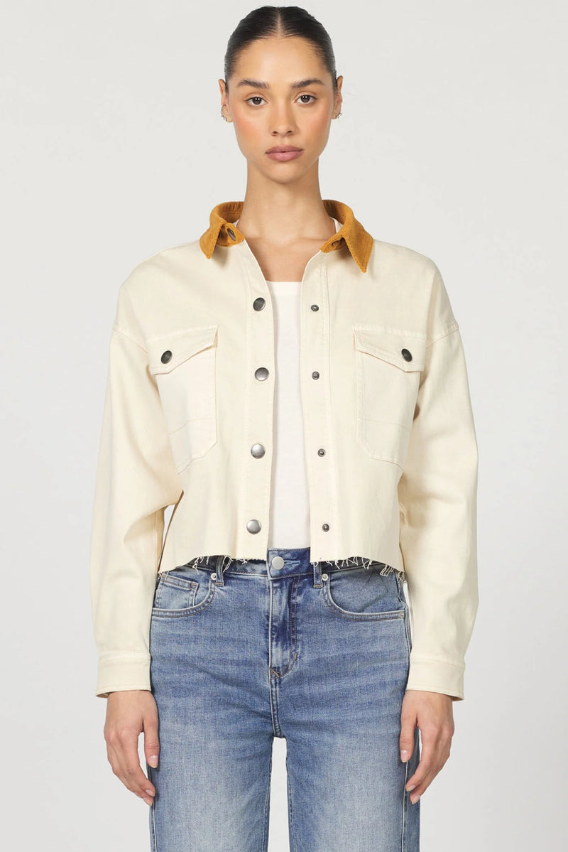 Dear John- Gina Cropped Denim Jacket