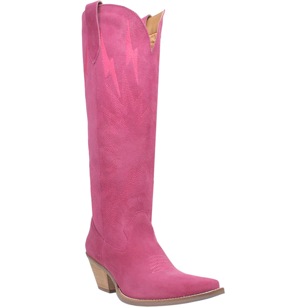 Dingo Thunder Road Boots- Fuchsia Pink