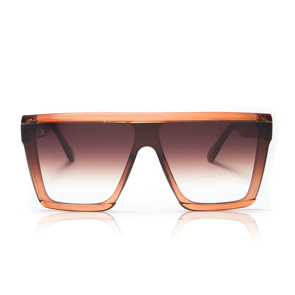 Dime- Unlocked Taupe Crystal + Brown Polarized Lens