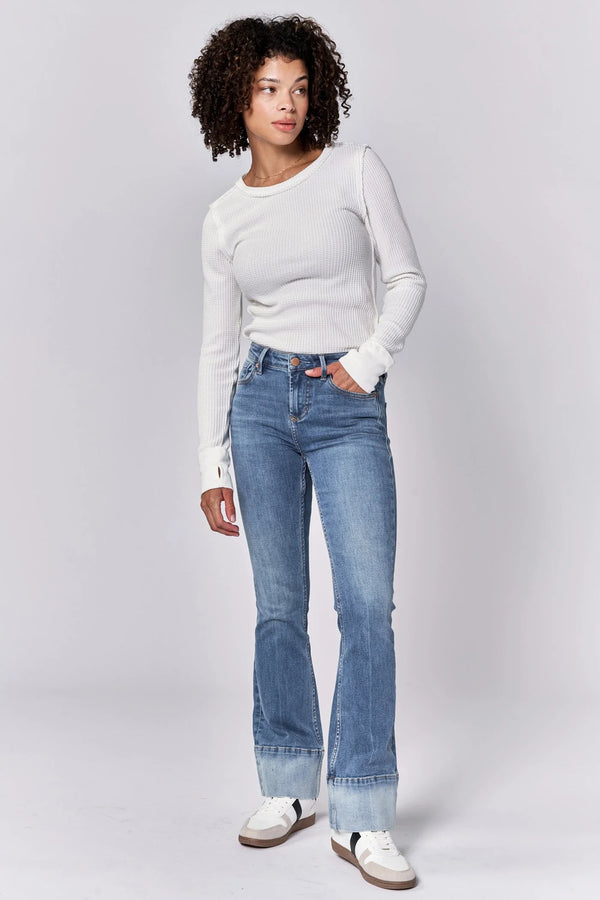 Dear John- Jaxtyn Lagoon Mid Rise Bootcut Jeans