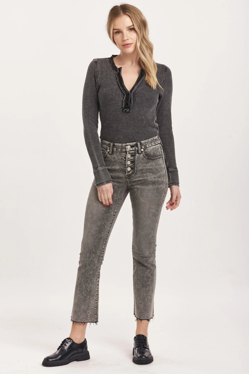 Dear John- Jeanne Shade High Rise Cropped Flare Jeans