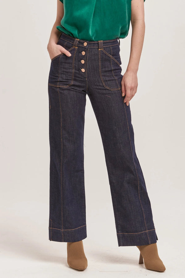 Dear John Holly Dark Denim Super High Rise